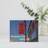 Anoka, Minnesota Halloween Capitol van de Wereld Briefkaart (Staand voorkant)