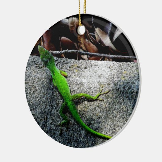 Anole 6704 keramisch ornament (Links)