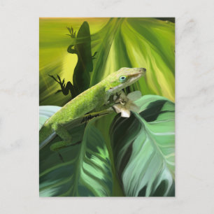 Anole Lizard Briefkaart
