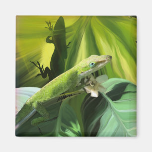 Anole Lizard Magneet
