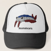 Anomalocaris afgedrukt trucker pet (Voorkant)
