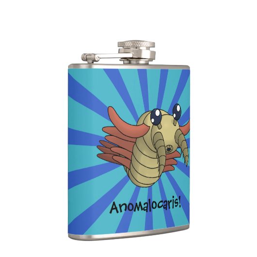 Anomalocaris! De ongewone garnalen Heupfles (Rechts)