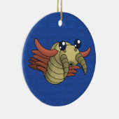 Anomalocaris - Ongebruikelijke garnaal Keramisch Ornament (Rechts)