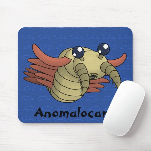 Anomalocaris - Ongebruikelijke garnaal Muismat (Met muis)