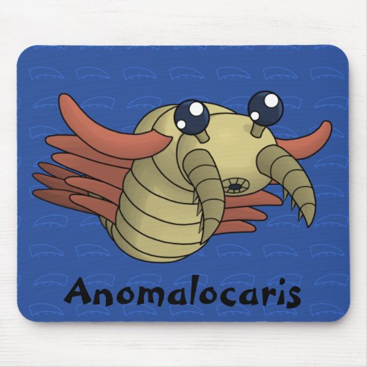 Anomalocaris - Ongebruikelijke garnaal Muismat (Voorkant)