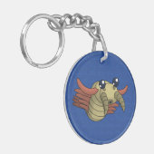 Anomalocaris - Ongebruikelijke garnaal Sleutelhanger (Voorkant Links)