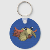 Anomalocaris - Ongebruikelijke garnaal Sleutelhanger (Achterkant)