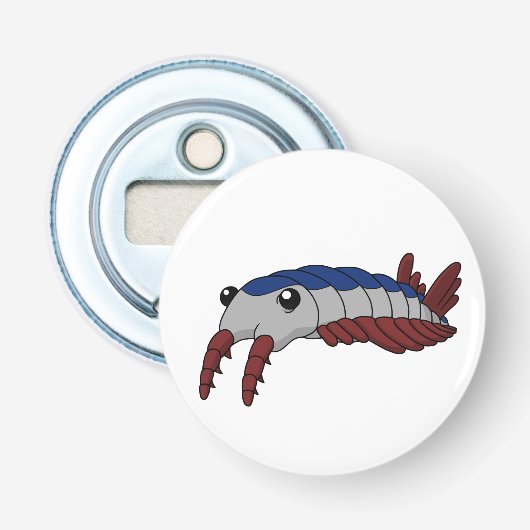 Anomalocaris - prehistorisch dier button flesopener (Voorkant)