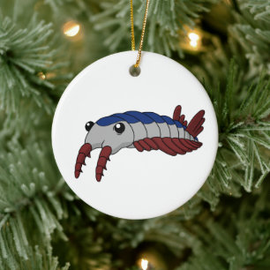 Anomalocaris - prehistorisch dier keramisch ornament