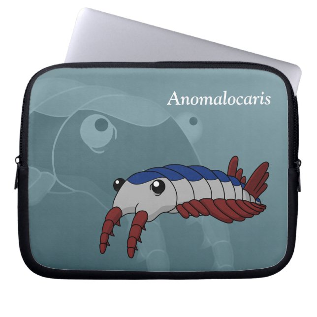 Anomalocaris - prehistorisch dier laptop sleeve (Voorkant)