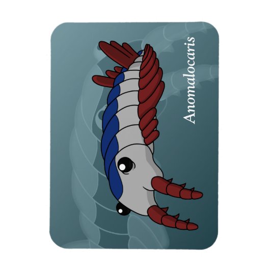 Anomalocaris - prehistorisch dier magneet (Verticaal)