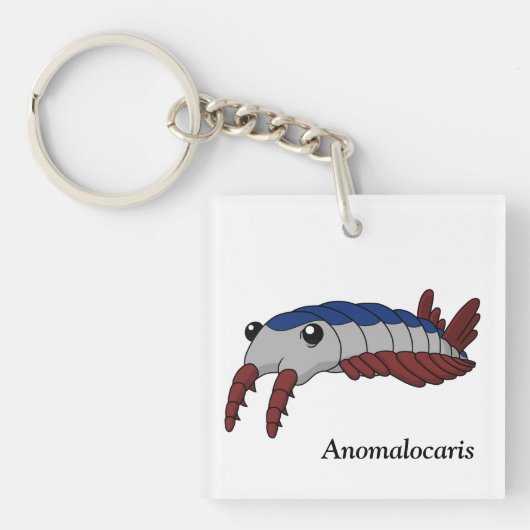 Anomalocaris - prehistorisch dier sleutelhanger (Voorkant)