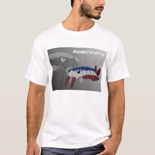 Anomalocaris - prehistorisch dier t-shirt (Voorkant)