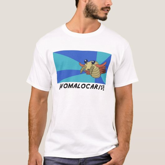 Anomalocaris! prehistorisch dier t-shirt (Voorkant)