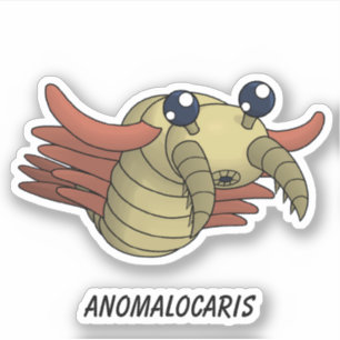 Anomalocaris - Prehistorisch Dierenvinyl Sticker