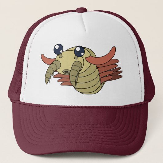 Anomalocaris Prehistorisch Gedrukt Trucker Pet (Voorkant)