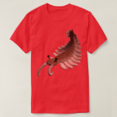 Anomalocaris schepsel van de Cambriaanse periode T-shirt (Design voorkant)