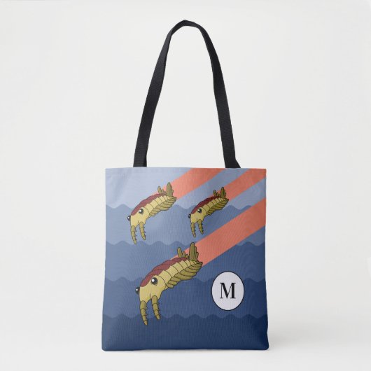 Anomalocaris Swarm - Aangepaste prehistorie Tote Bag (Voorkant)