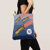 Anomalocaris Swarm - Aangepaste prehistorie Tote Bag (Dichtbij)
