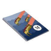 Anomalocaris zwerm- prehistorisch dier notitieboek (Rechterzijde)