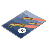 Anomalocaris zwerm- prehistorisch dier notitieboek (Linkerzijde)