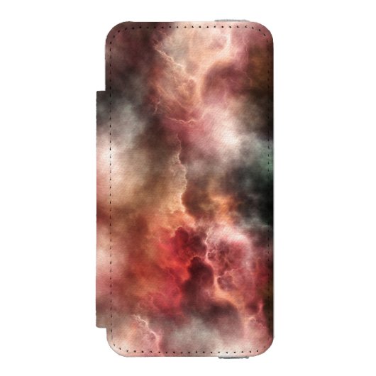 Anomalous Nebula Incipio iPhone Portemonnee Hoesje (Voorkant Agenda)