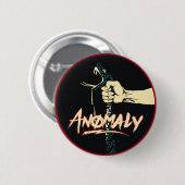 "Anomaly" van de fontein 2,25" pinnen Ronde Button 5,7 Cm (Voorkant /achterkant)