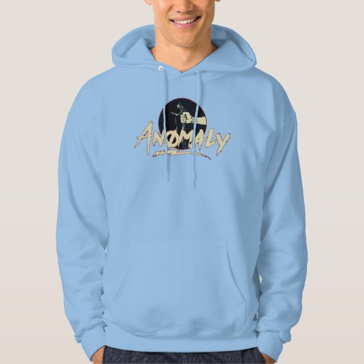 "Anomaly" van de fontein Burgundy Hoodie (Voorkant)
