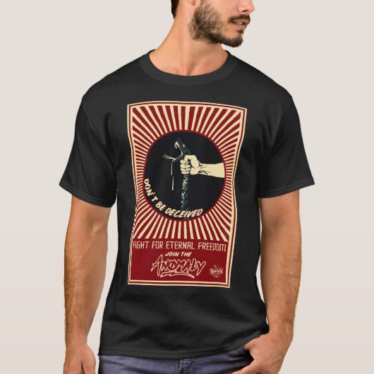 "Anomaly" van de fontein Mannen T-Shirt (Voorkant)