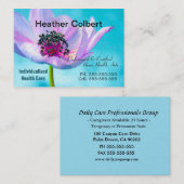 Anome Floral Caregiver Professional Visitekaartje (Voorkant / Achterkant)