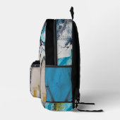 Anoniem 2 Print Cut Sew Bag Bedrukte Rugzak (Rechts)