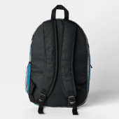 Anoniem 2 Print Cut Sew Bag Bedrukte Rugzak (Achterkant)
