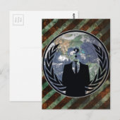 Anoniem Briefkaart (Voorkant / Achterkant)