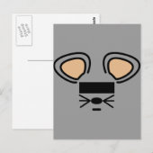 anoniem. briefkaart (Voorkant / Achterkant)