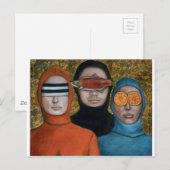 Anoniem Briefkaart (Voorkant / Achterkant)