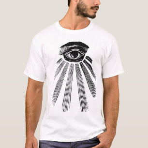 Anoniem iedereen die oog ziet t-shirt