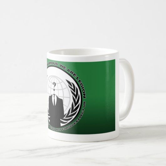 anoniem koffiemok (Voorkant rechts)