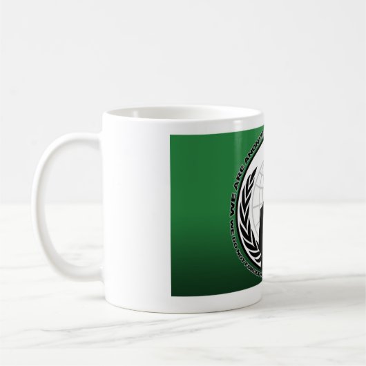 anoniem koffiemok (Links)