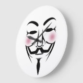 anoniem mask vendetta hacker cyber internet hackt grote klok (Hoek)