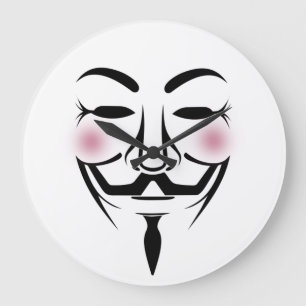 anoniem mask vendetta hacker cyber internet hackt grote klok