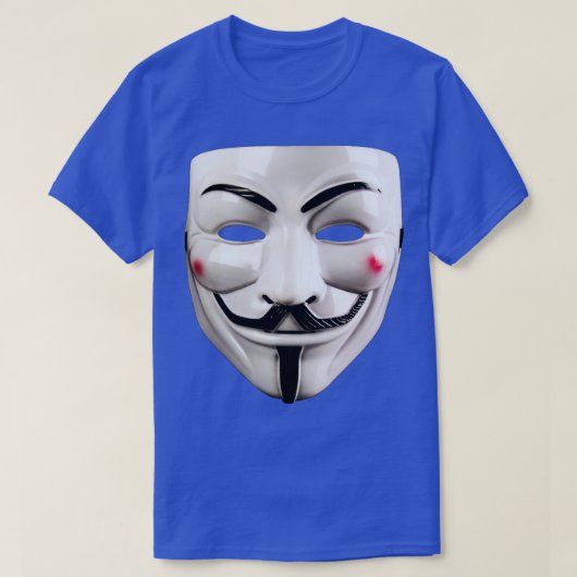Anoniem masker t-shirt (Design voorkant)