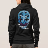 Anoniem Ontmaskerd Hoodie (Achterkant)