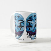 Anoniem Ontmaskerd Koffiemok (Voorkant links)