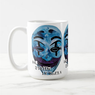 Anoniem Ontmaskerd Koffiemok