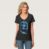 Anoniem Ontmaskerd T-shirt (Voorkant volledig)