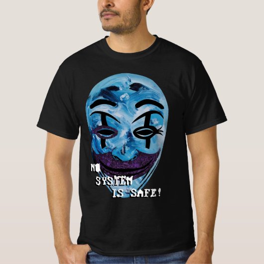 Anoniem Ontmaskerd T-shirt (Voorkant)