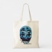 Anoniem Ontmaskerd Tote Bag (Achterkant)