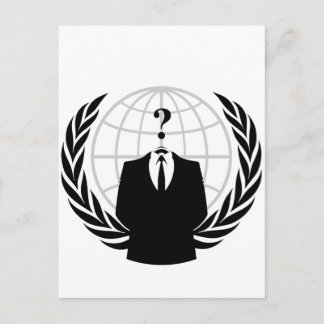 Anoniem patriottisme briefkaart