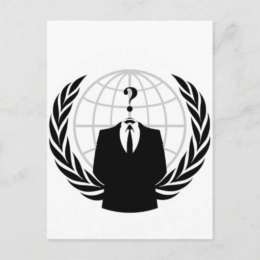 Anoniem patriottisme briefkaart (Voorkant)