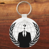 Anoniem patriottisme sleutelhanger (Voorkant)